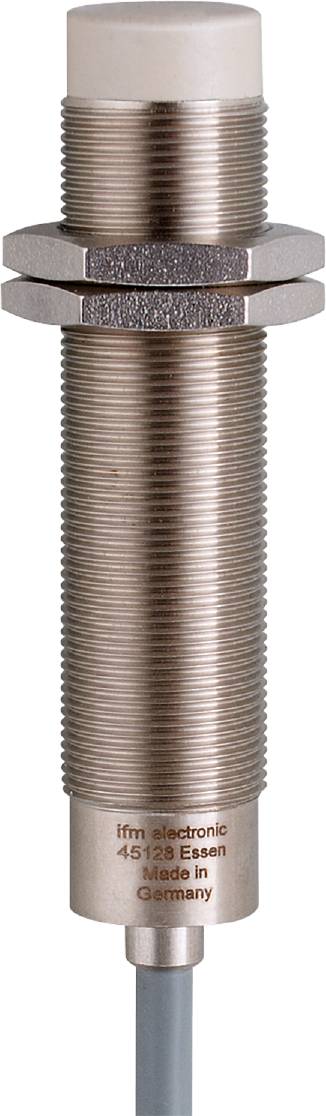 Oberfläche eines zylindrischen Gewindestücks aus Metall mit feinen, gleichmäßigen Rillen über die gesamte Länge.