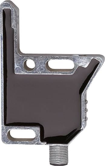 Eine Metallplatte mit Aussparungen und oxidierter Oberfläche.