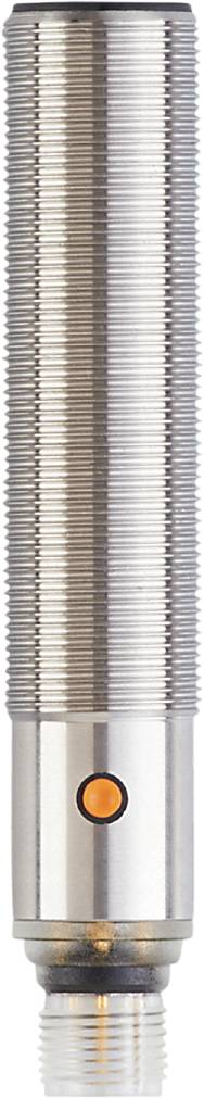 Nahaufnahme eines silbernen, metallischen Gewindes, das eine Schraube oder einen Bolzen zeigen könnte. Die Rillen sind klar erkennbar.