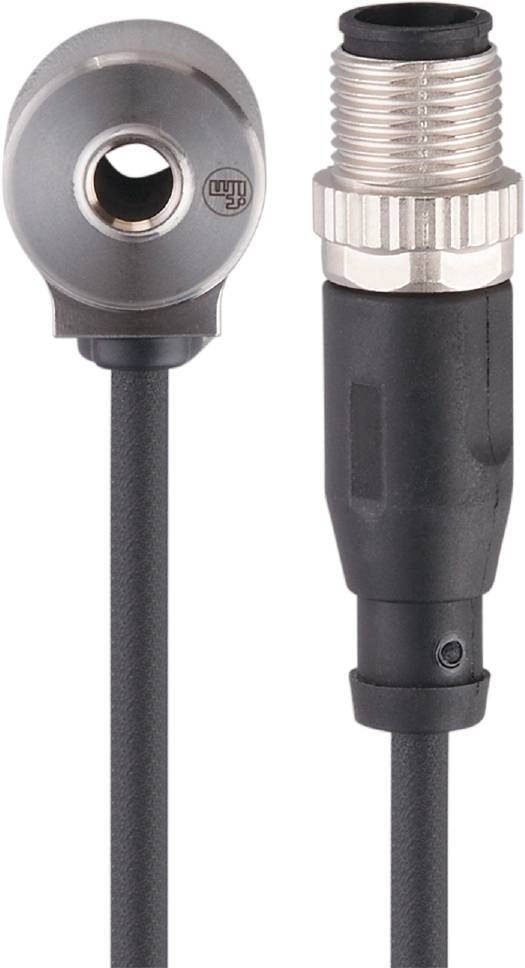 Nahaufnahme zweier schwarzer Steckverbinder, einer mit silbernem Metallgehäuse. Sie sind nebeneinander angeordnet und scheinen für elektrische Verbindungen gedacht zu sein.