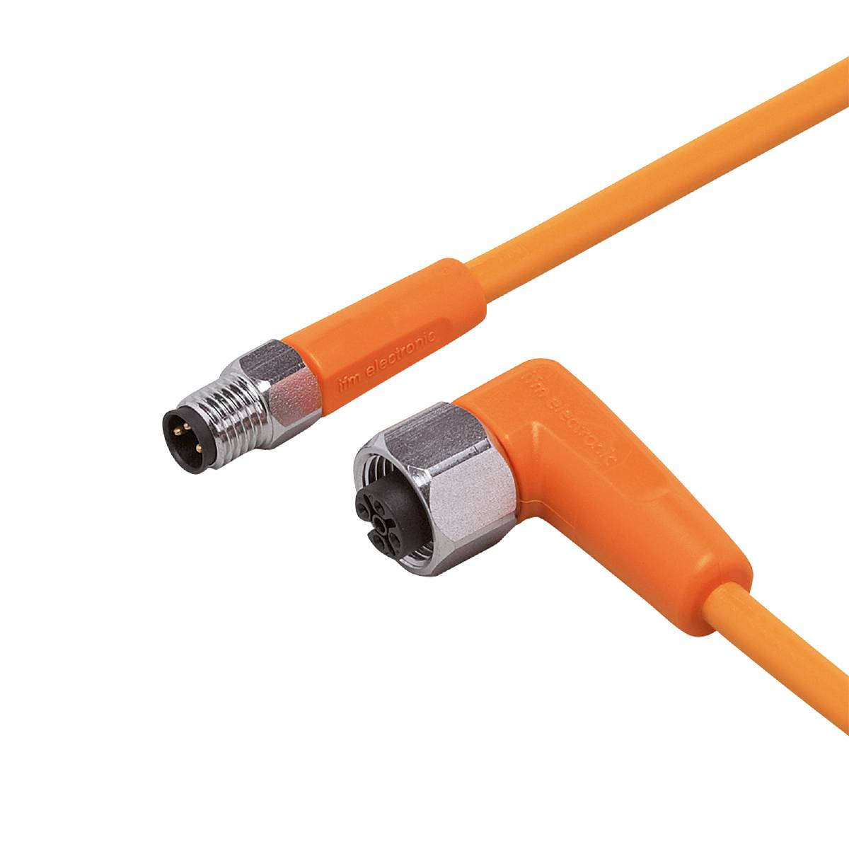 Ifm Electronic EVT270 Verbindungsleitung Stecker, gerade, Buchse, gewinkelt 10m Polzahl Sensoren: 3, 5 1St.