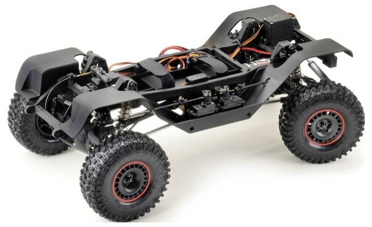 Absima CR4.4 Wolf Brushed 1:10 RC Modellauto Elektro Crawler Allradantrieb (4WD) RtR 2,4GHz