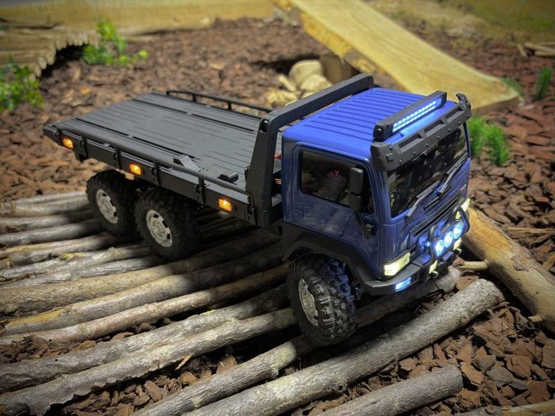 Absima CR18P Tow Truck 6x6 Brushed 1:18 RC Modell-LKW Elektro Crawler Allradantrieb (6WD) RtR 2,4GHz