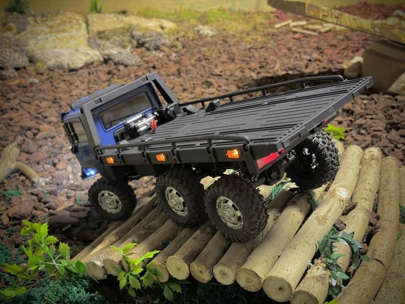 Absima CR18P Tow Truck 6x6 Brushed 1:18 RC Modell-LKW Elektro Crawler Allradantrieb (6WD) RtR 2,4GHz