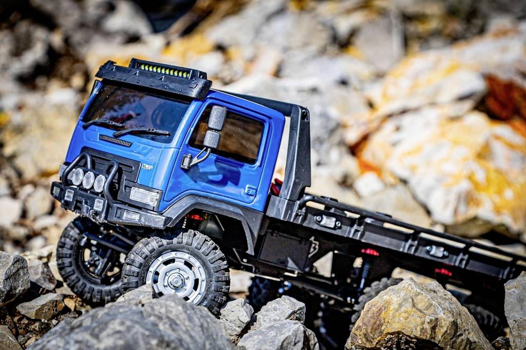 Absima CR18P Tow Truck 6x6 Brushed 1:18 RC Modell-LKW Elektro Crawler Allradantrieb (6WD) RtR 2,4GHz