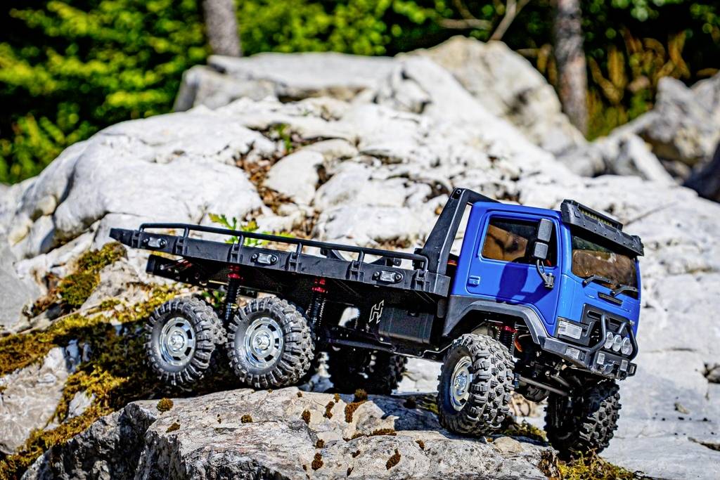 Absima CR18P Tow Truck 6x6 Brushed 1:18 RC Modell-LKW Elektro Crawler Allradantrieb (6WD) RtR 2,4GHz