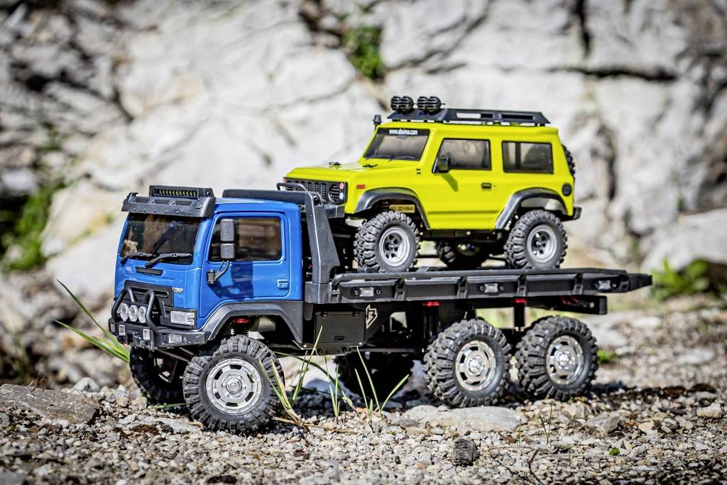 Absima CR18P Tow Truck 6x6 Brushed 1:18 RC Modell-LKW Elektro Crawler Allradantrieb (6WD) RtR 2,4GHz