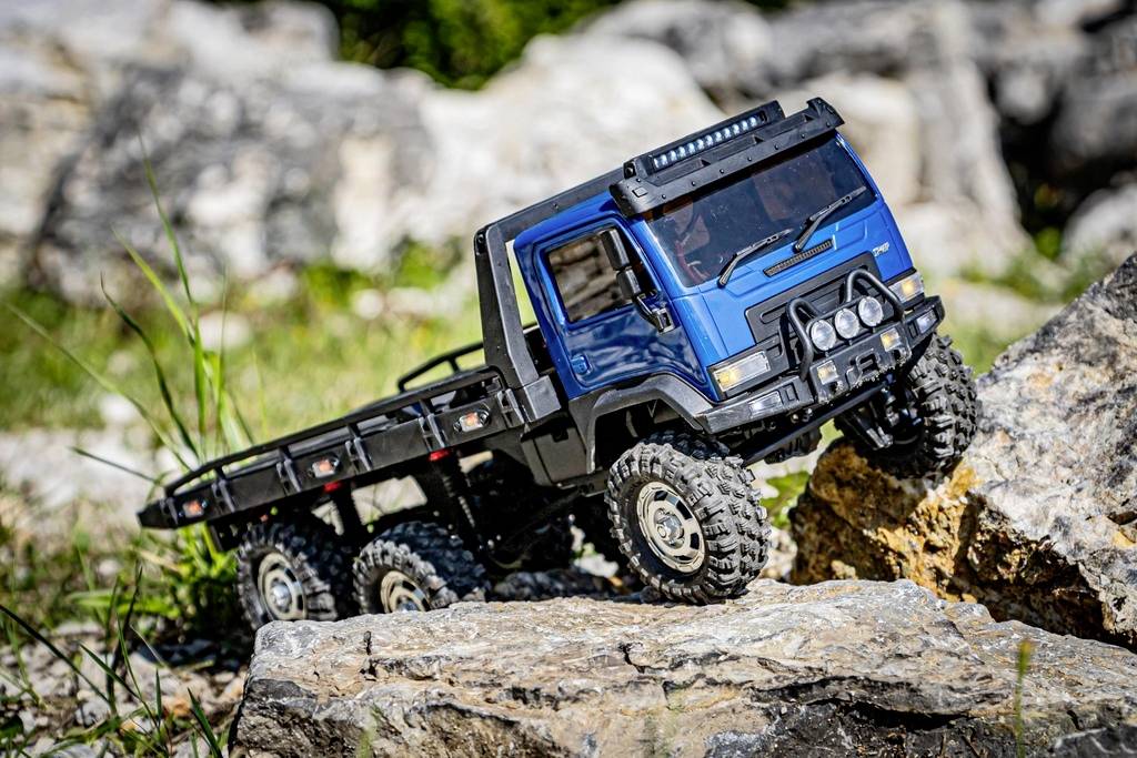 Absima CR18P Tow Truck 6x6 Brushed 1:18 RC Modell-LKW Elektro Crawler Allradantrieb (6WD) RtR 2,4GHz