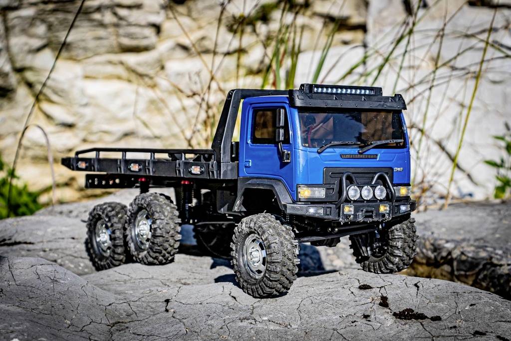 Absima CR18P Tow Truck 6x6 Brushed 1:18 RC Modell-LKW Elektro Crawler Allradantrieb (6WD) RtR 2,4GHz