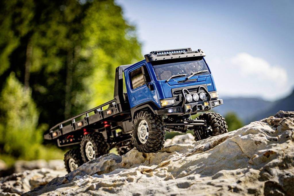 Absima CR18P Tow Truck 6x6 Brushed 1:18 RC Modell-LKW Elektro Crawler Allradantrieb (6WD) RtR 2,4GHz