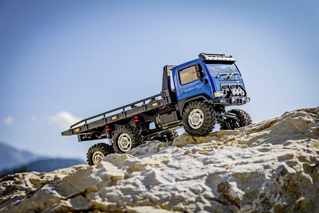 Absima CR18P Tow Truck 6x6 Brushed 1:18 RC Modell-LKW Elektro Crawler Allradantrieb (6WD) RtR 2,4GHz