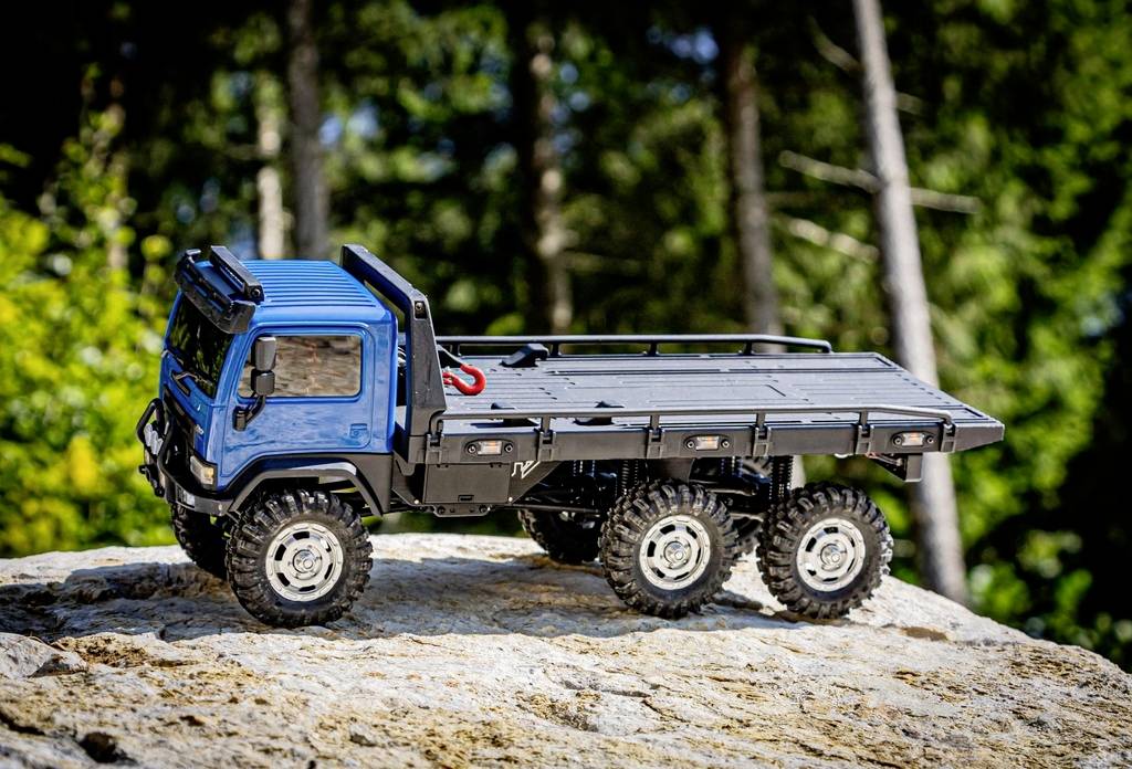 Absima CR18P Tow Truck 6x6 Brushed 1:18 RC Modell-LKW Elektro Crawler Allradantrieb (6WD) RtR 2,4GHz