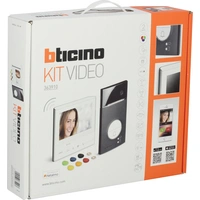 Bticino FLEX VIDEO L3000 BLACK + X13E Video-Sprechanlagen-Set WLAN Video-Inneneinheit, Außeneinheit Bticino FLEX VIDEO L3000 BLACK + X13E Video-Sprechanlagen-Set WLAN Video-Inneneinheit, Außeneinheit