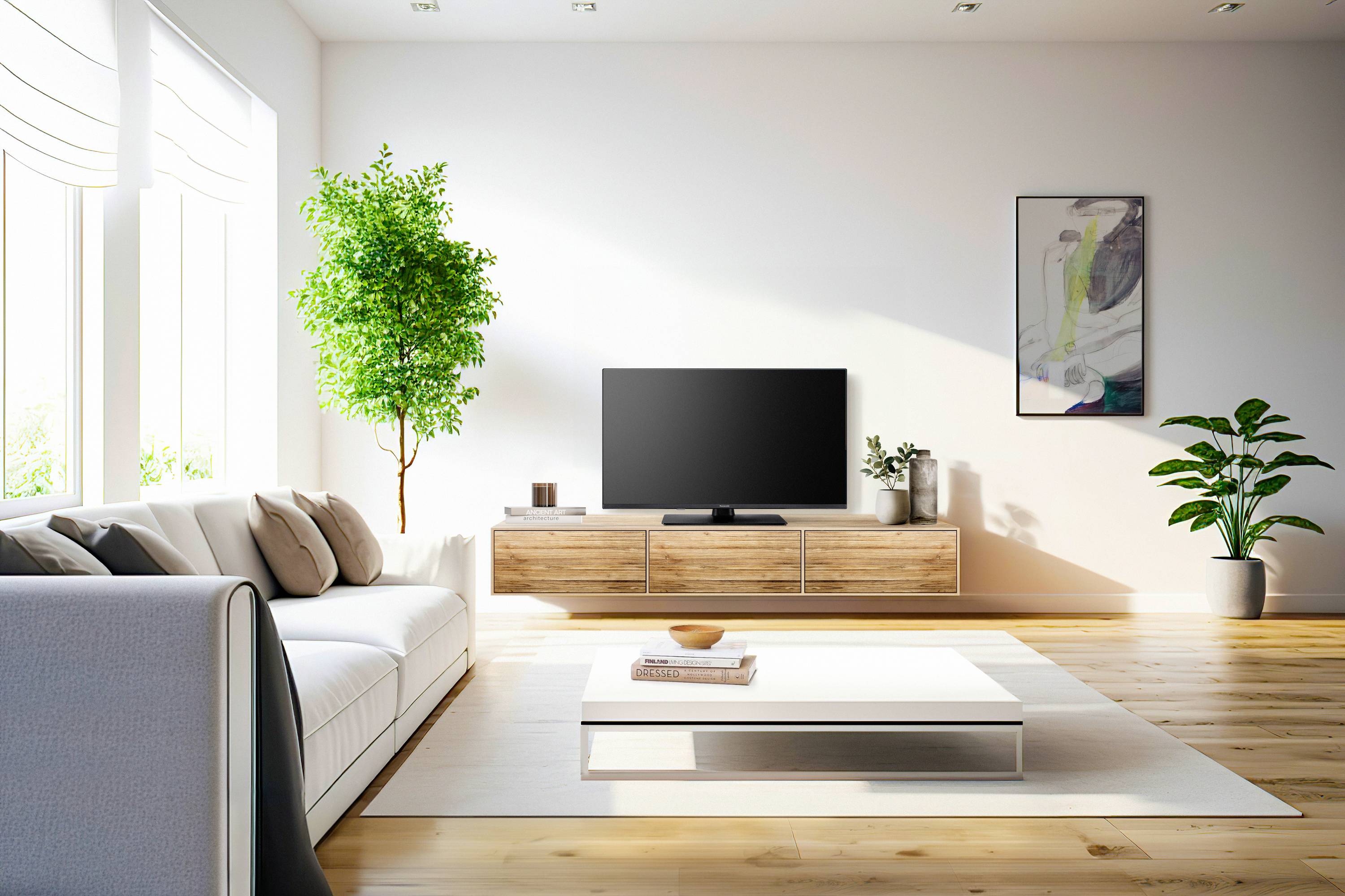 Panasonic TV-40S55A LED-TV 100 cm 40 Zoll EEK E (A - G) DVB-T, DVB-T2, DVB-S2, DVB-C, CI+, WLAN, Smart TV, Full HD Schwarz