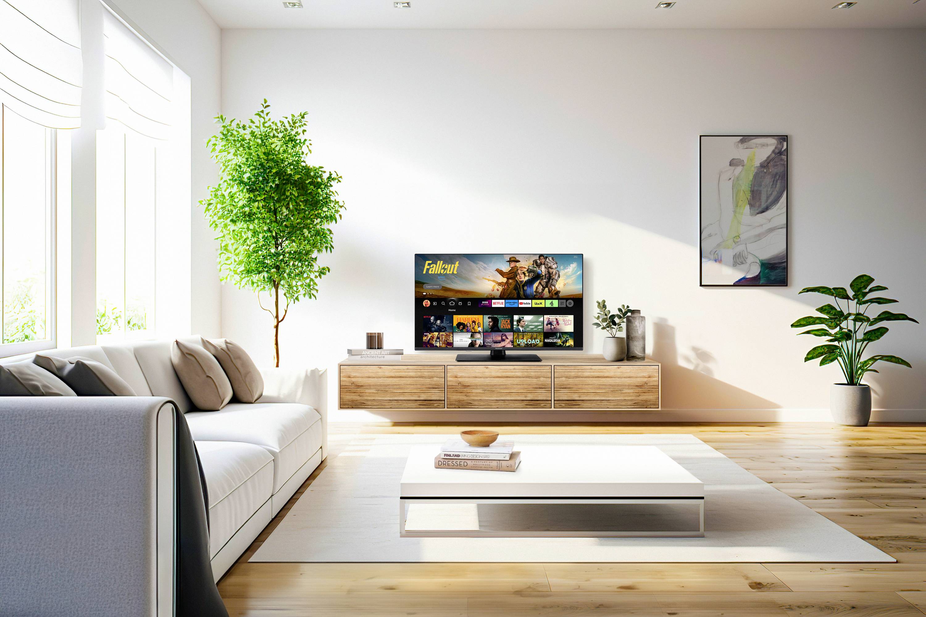 Panasonic TV-40S55A LED-TV 100cm 40 Zoll EEK E (A - G) DVB-T, DVB-T2, DVB-S2, DVB-C, CI+, WLAN, Smart TV, Full HD Schwarz