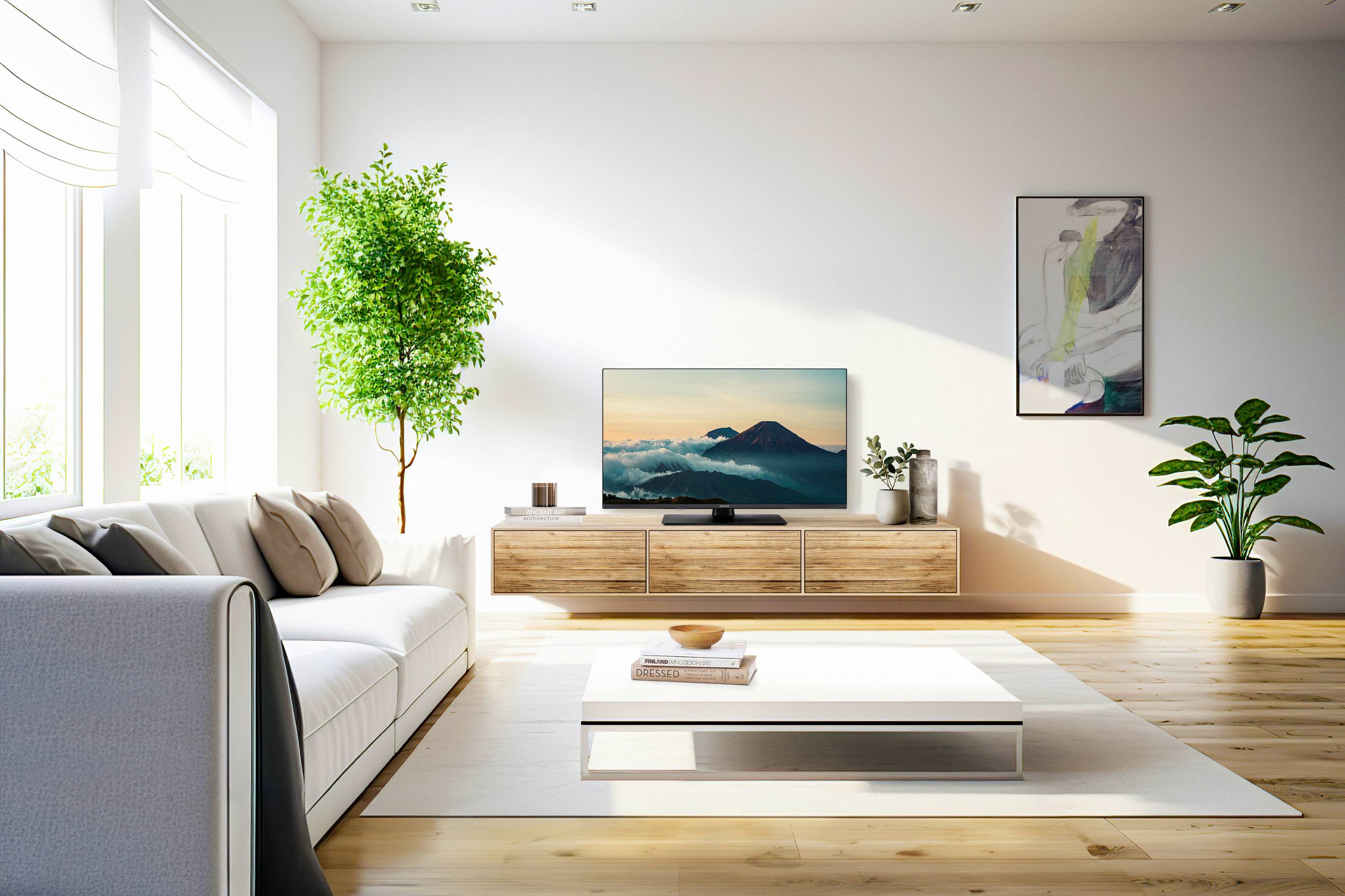 Panasonic TV-40S55A LED-TV 100 cm 40 Zoll EEK E (A - G) DVB-T, DVB-T2, DVB-S2, DVB-C, CI+, WLAN, Smart TV, Full HD Schwarz