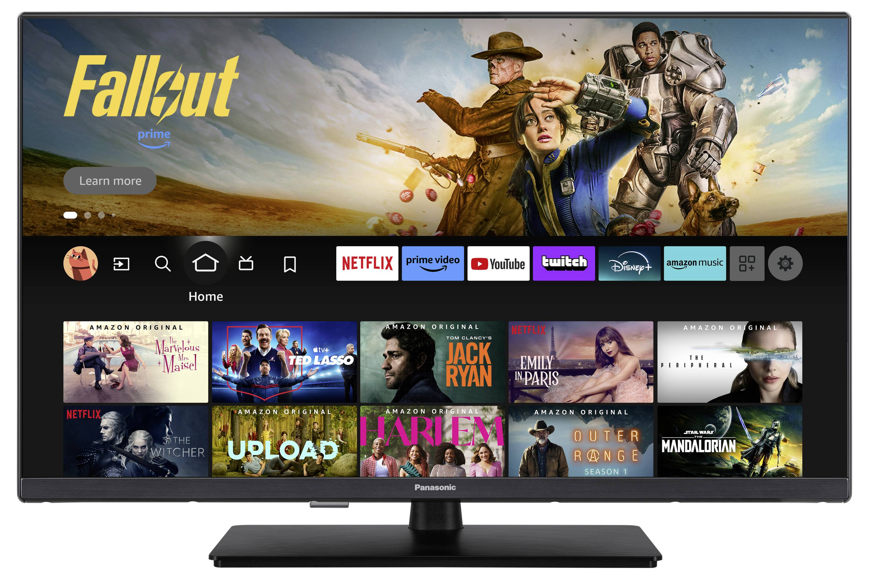 Panasonic TV-32S50A LED-TV 80 cm 32 Zoll EEK E (A - G) DVB-T, DVB-T2, DVB-S2, DVB-C, CI+, WLAN, Smart TV, Full HD Schwarz