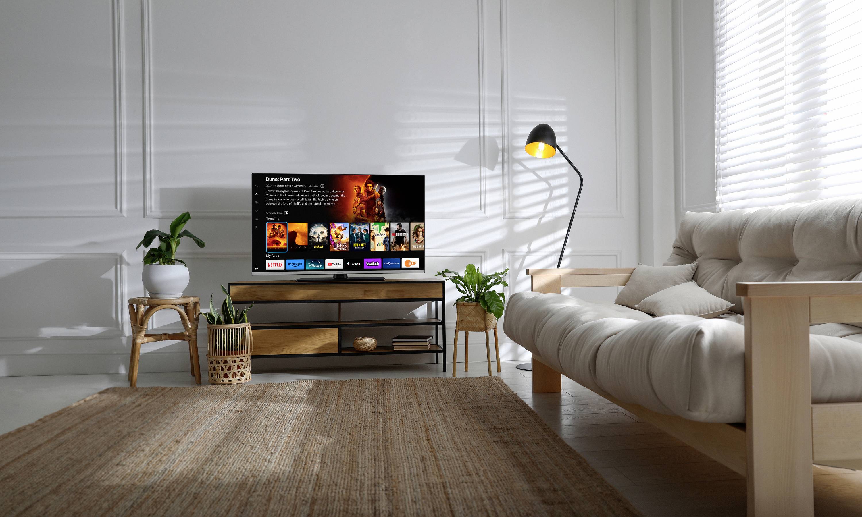 Panasonic TB-40S45A LED-TV 100cm 40 Zoll EEK E (A - G) CI+, DVB-C, DVB-S2, DVB-T2, DVB-T, Full HD, WLAN, Smart TV Schwarz