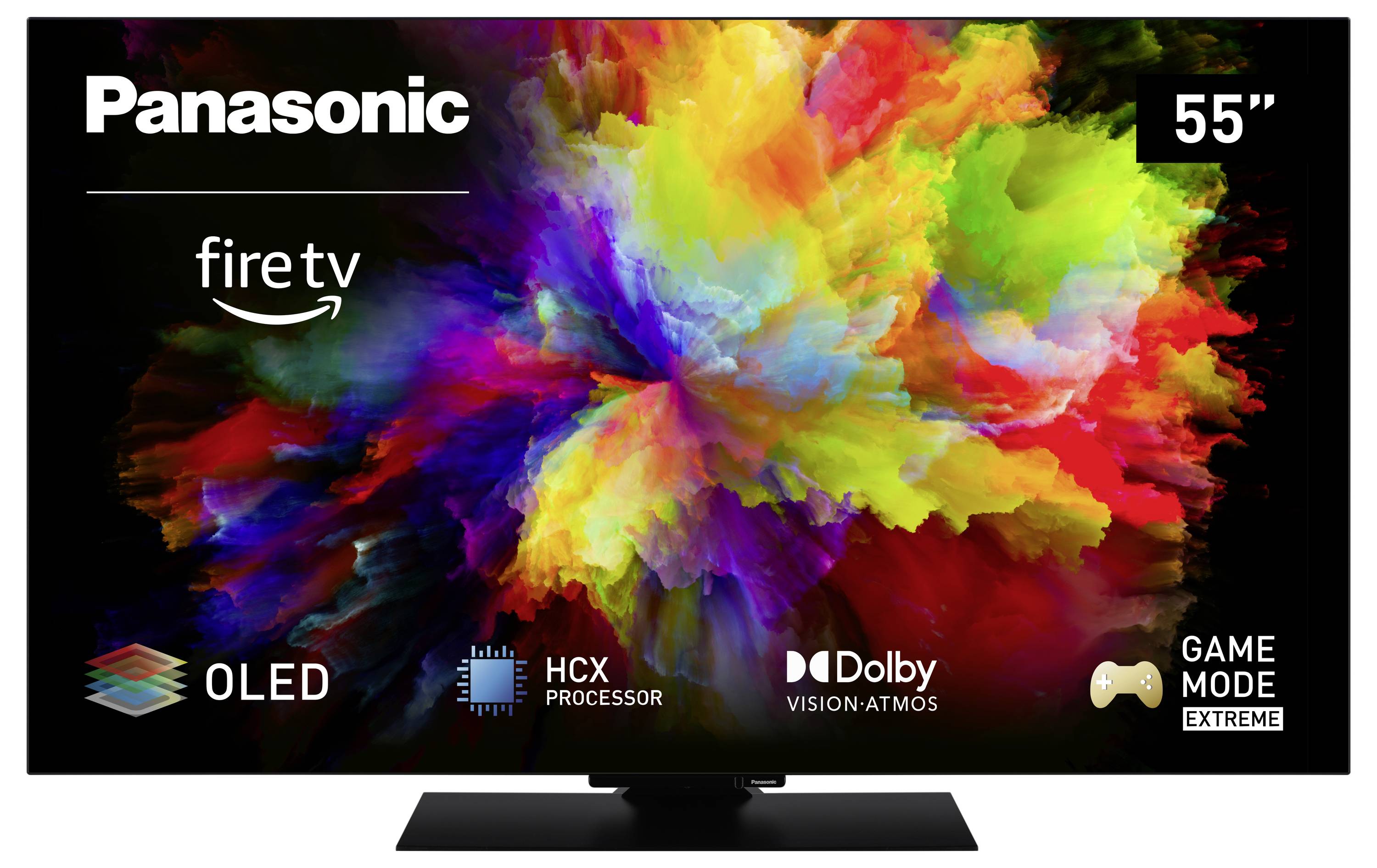Panasonic TV-55Z80A OLED-TV 139cm 55 Zoll EEK F (A - G) CI+, DVB-C, DVB-T, DVB-T2, DVB-S2, WLAN, UHD, Smart TV Schwarz