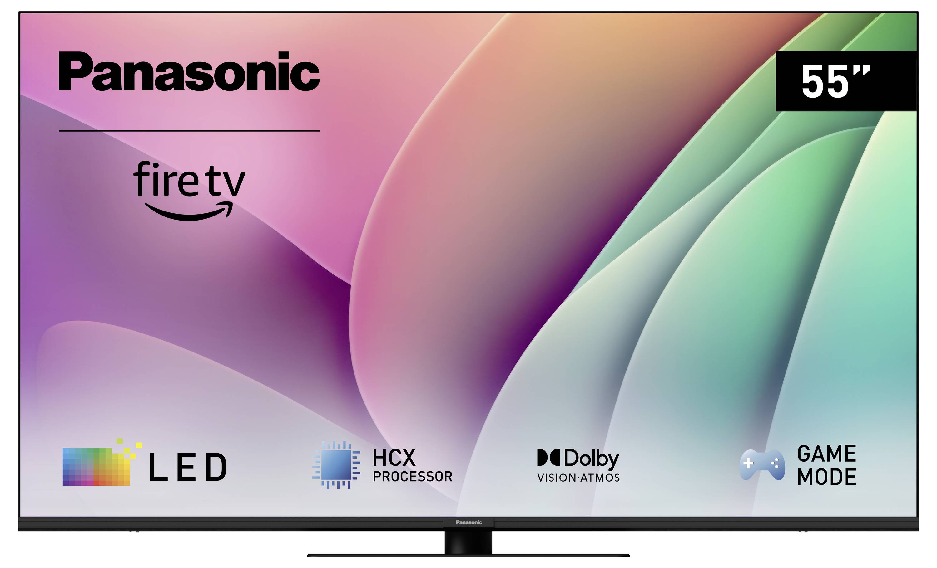 Panasonic TV-55W80A LED-TV 139cm 55 Zoll EEK E (A - G) CI+, DVB-C, DVB-S2, DVB-T, DVB-T2, Smart TV, UHD, WLAN Schwarz