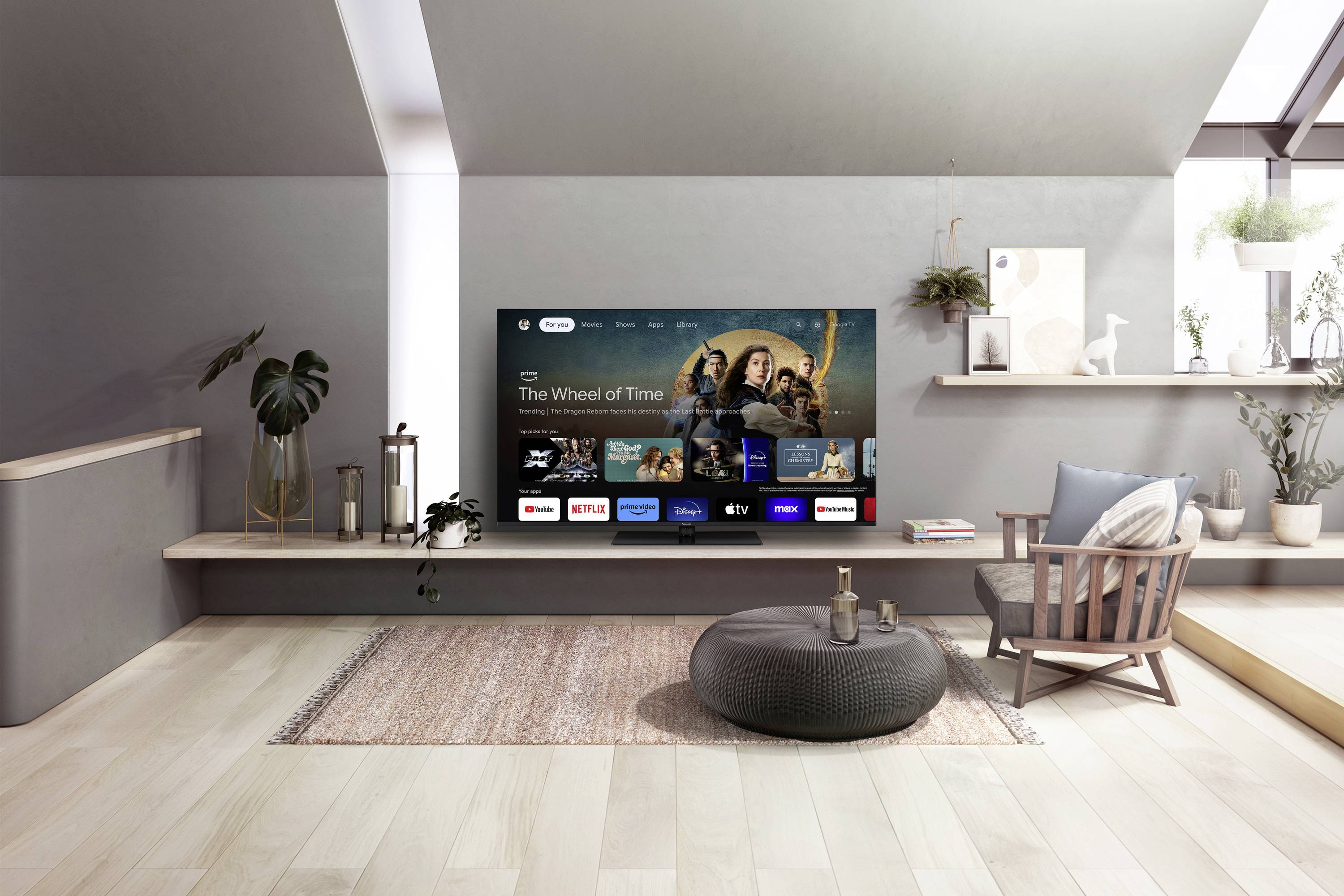 Panasonic TN-65W70A LED-TV 164cm 65 Zoll EEK E (A - G) CI+, DVB-T, DVB-T2, DVB-S2, DVB-C, Smart TV, UHD, WLAN Schwarz