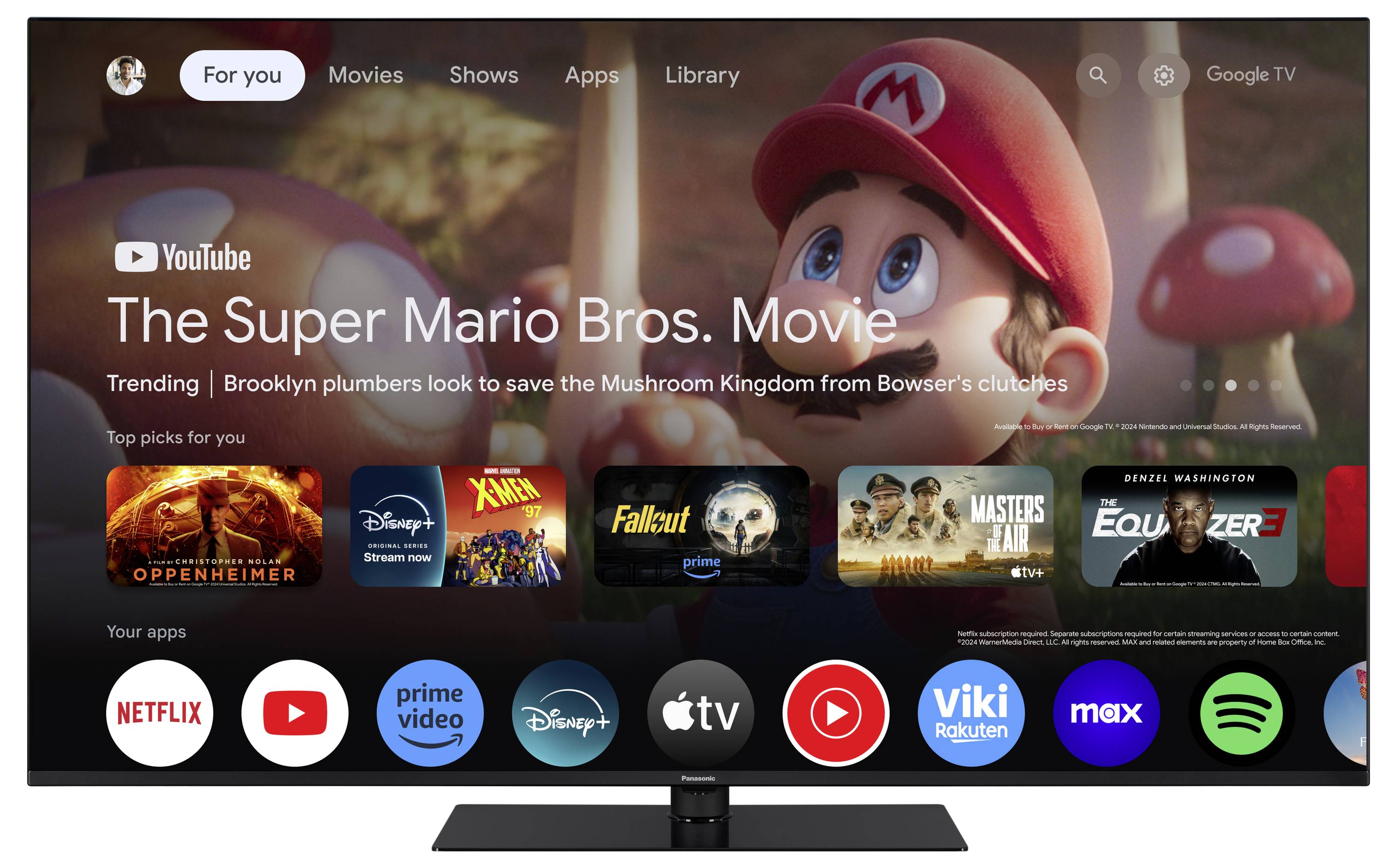 Panasonic TN-65W70A LED-TV 164cm 65 Zoll EEK E (A - G) CI+, DVB-T, DVB-T2, DVB-S2, DVB-C, Smart TV, UHD, WLAN Schwarz