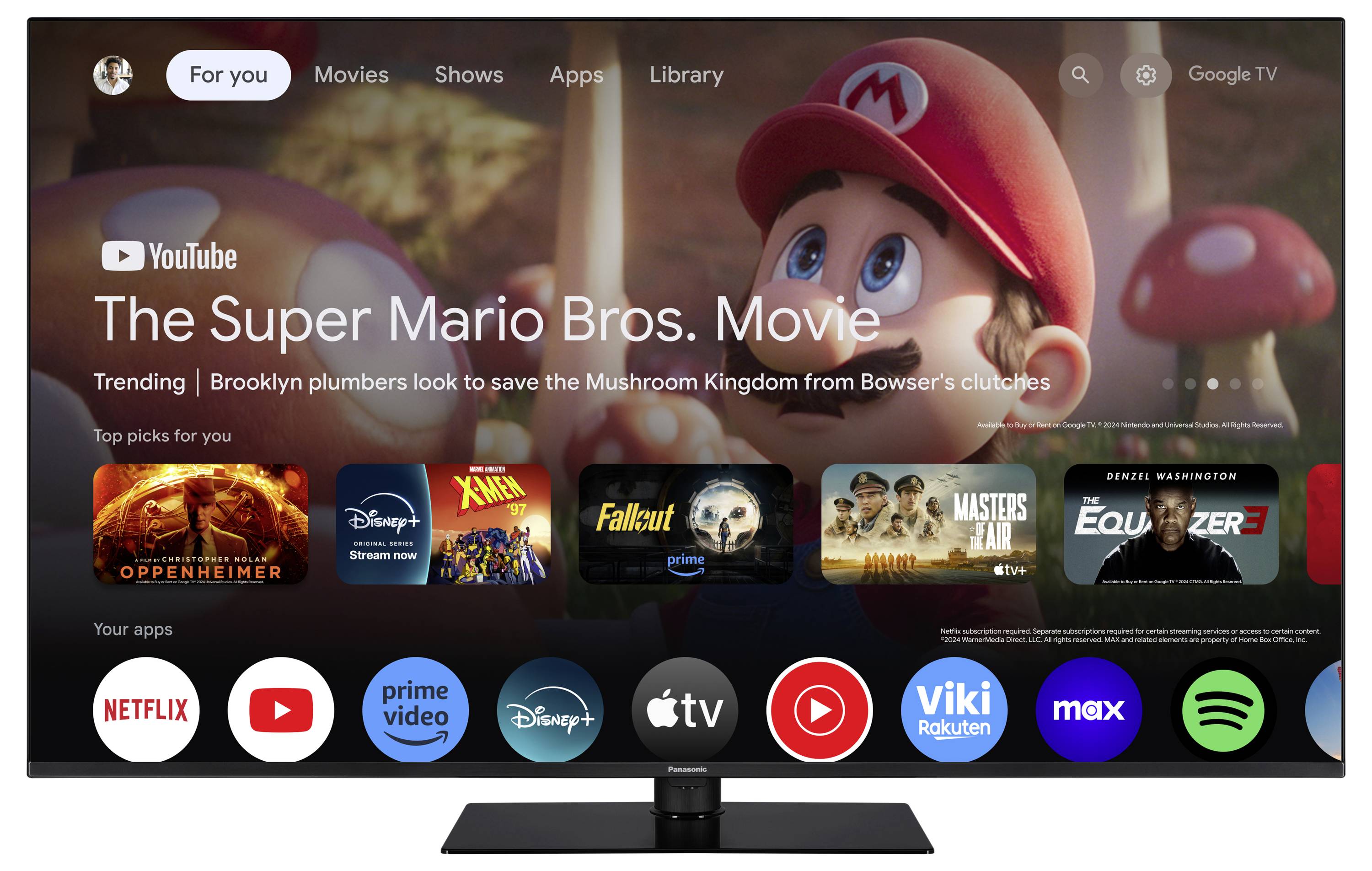 Panasonic TN-55W70A LED-TV 139cm 55 Zoll EEK E (A - G) CI+, DVB-T, DVB-T2, DVB-S2, DVB-C, Smart TV, UHD, WLAN Schwarz