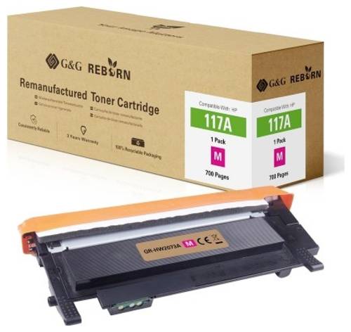 G&G Toner ersetzt HP 177A Kompatibel Magenta 700 Seiten Reborn remanufactured 21280