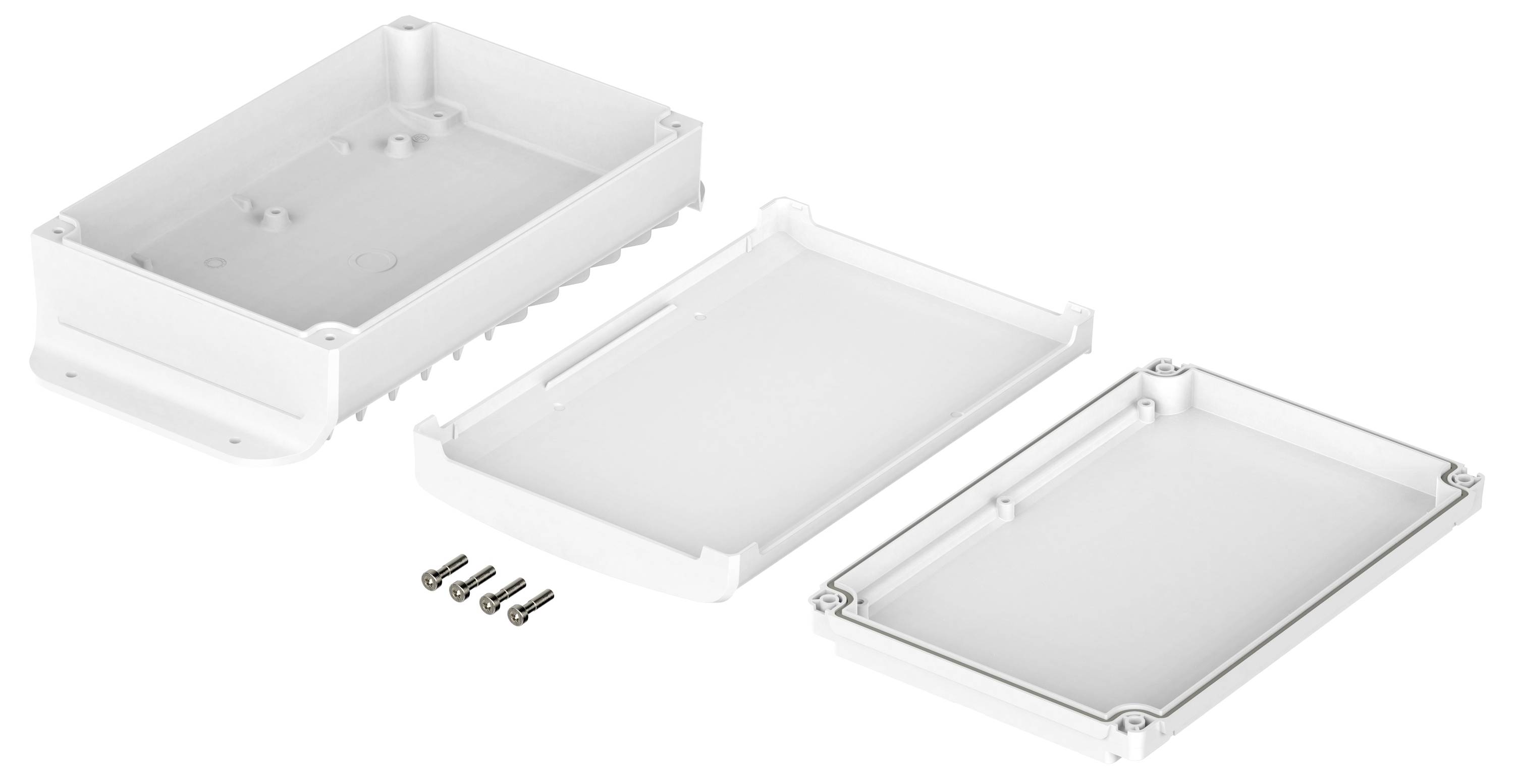 Bopla BoVersa 48416433.HMT2 Wand-Gehäuse Aluminium, Polycarbonat Weiß (RAL 9003) 1St.