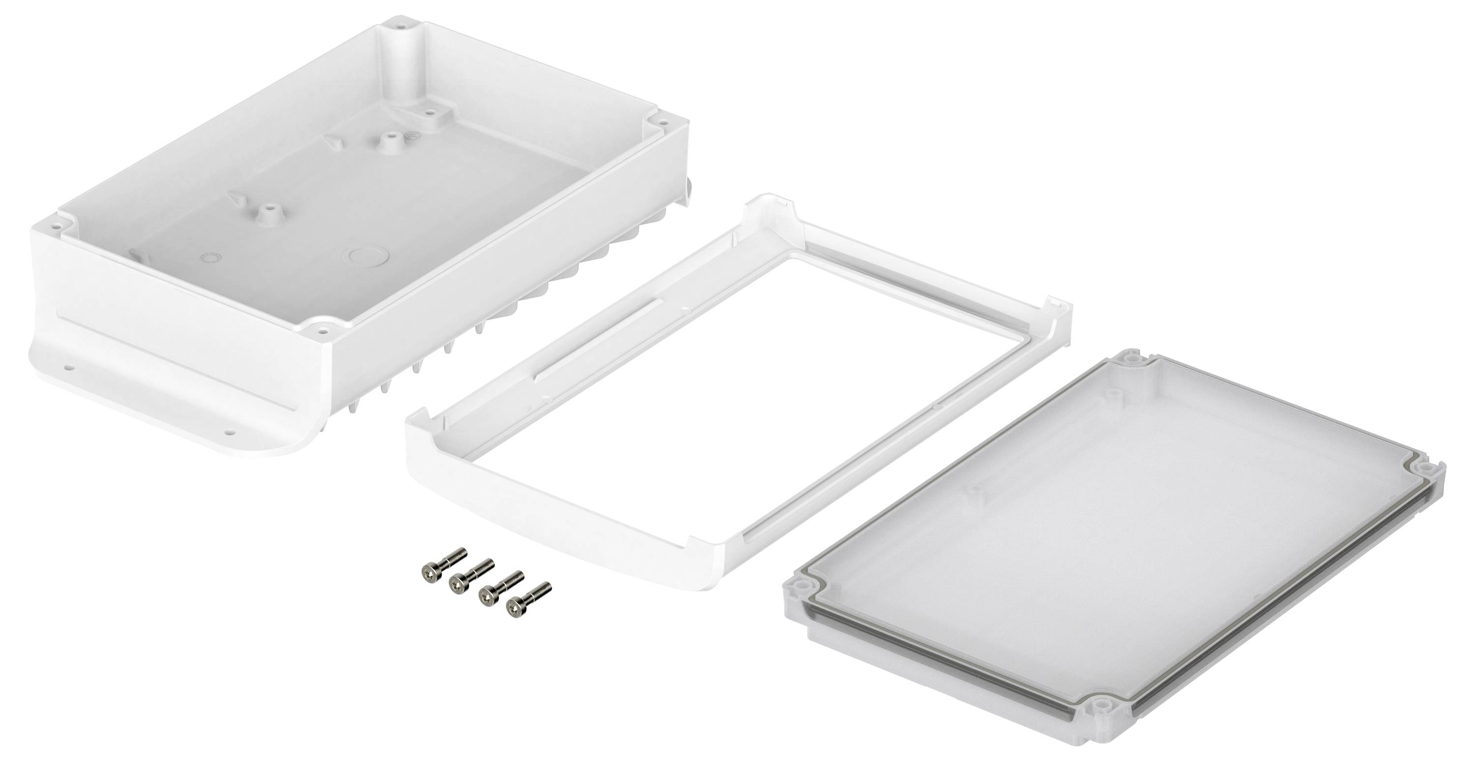 Bopla BoVersa 48336431.HMT2 Wand-Gehäuse Aluminium, Polycarbonat Weiß (RAL 9003) 1St.