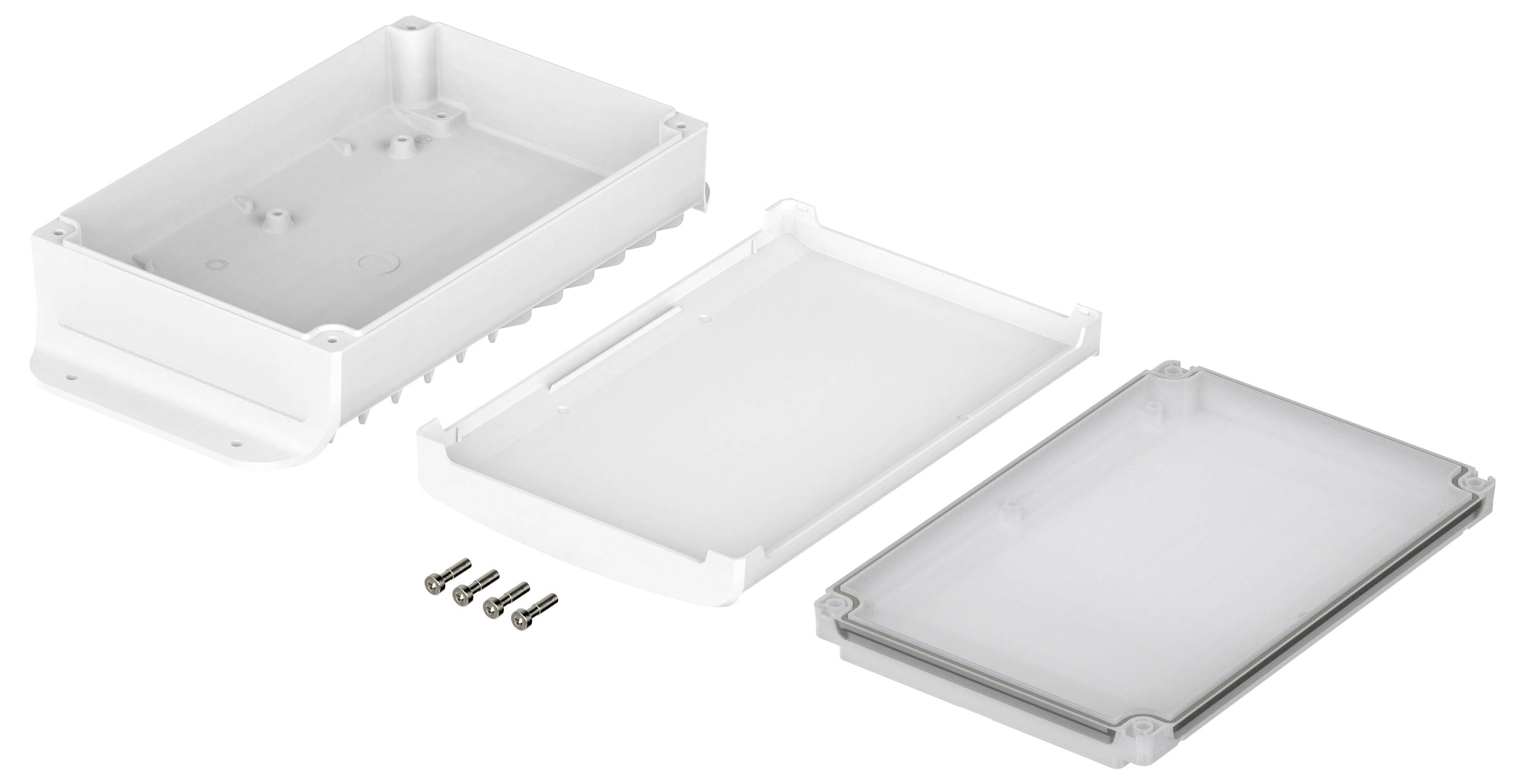 Bopla BoVersa 48436431.HMT2 Wand-Gehäuse Aluminium, Polycarbonat Weiß (RAL 9003) 1St.