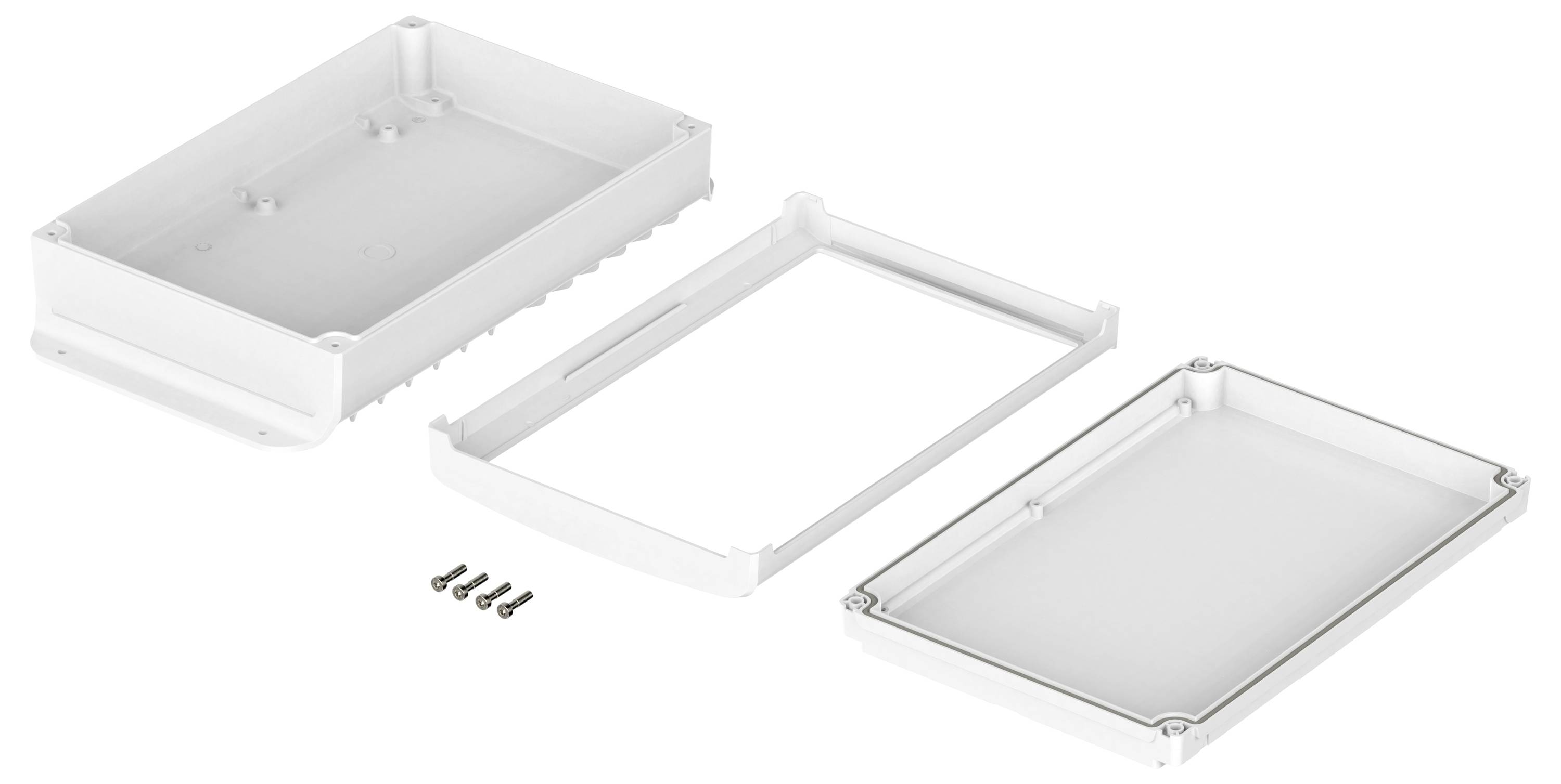 Bopla BoVersa 48318633.HMT2 Wand-Gehäuse Aluminium, Polycarbonat Weiß (RAL 9003) 1St.