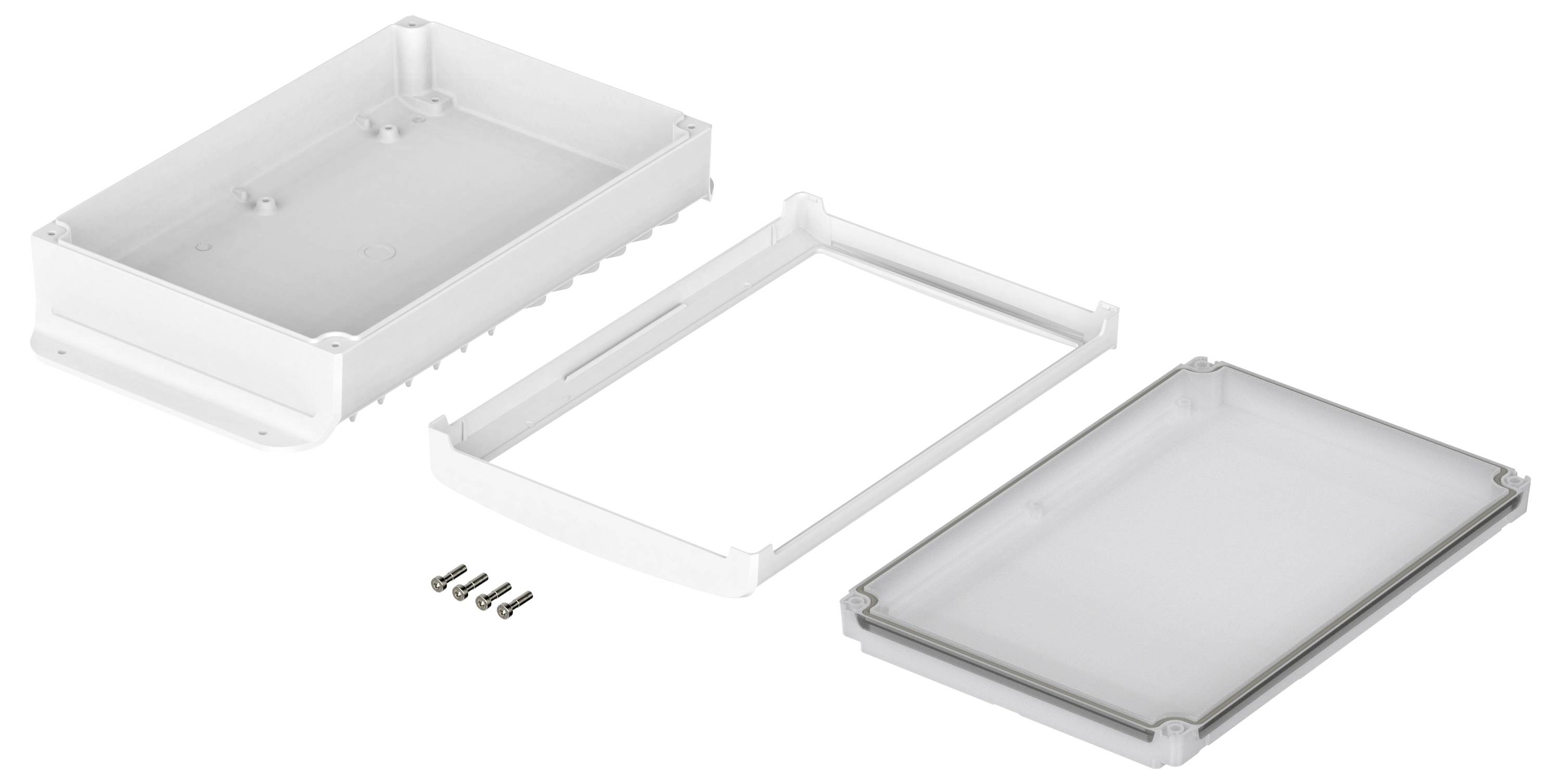 Bopla BoVersa 48338631.HMT2 Wand-Gehäuse Aluminium, Polycarbonat Weiß (RAL 9003) 1St.