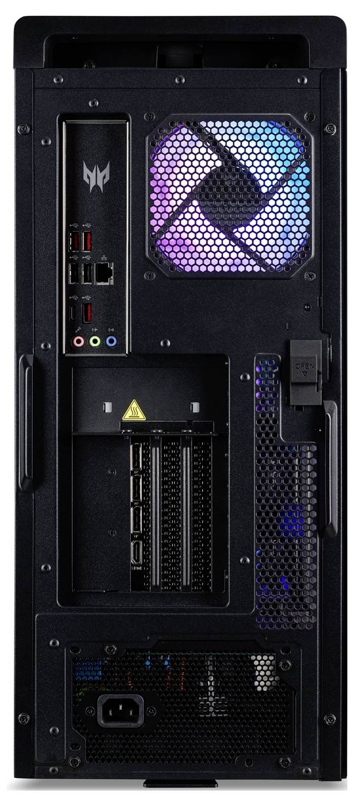 Acer Gaming PC PREDATOR Orion 7000 Intel® Core™ i7 14700KF 32 GB RAM 1000 GB SSD Nvidia NVIDIA® GeForce® RTX™ 4080 SUPER (16 GB GDDR6X) 16