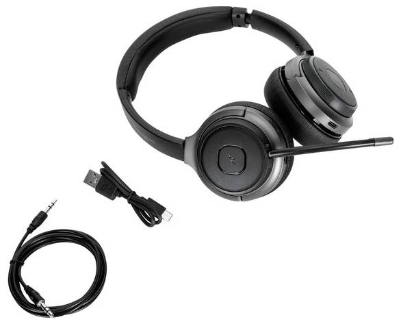 Targus AEH104GL On Ear Headset Schwarz