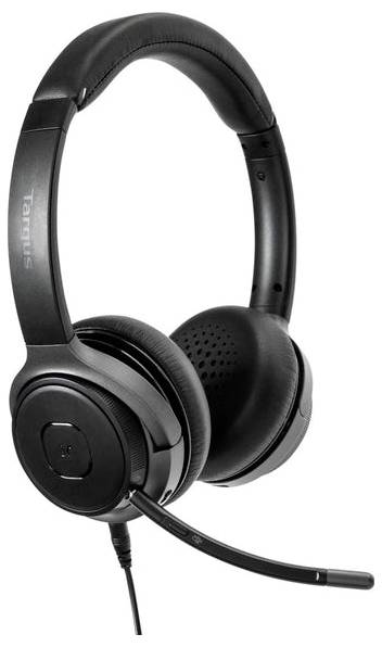 Targus AEH104GL On Ear Headset Schwarz