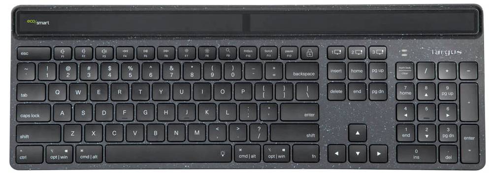 Targus EcoSmart Tastatur Englisch, QWERTY Schwarz