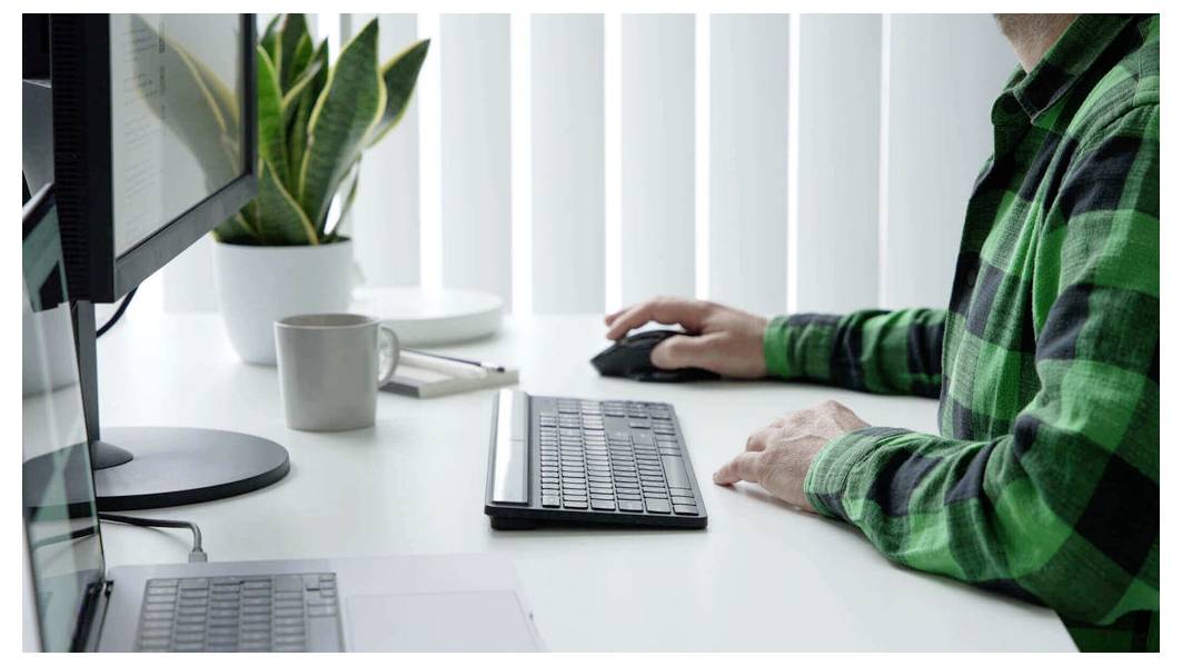 Targus EcoSmart Tastatur Englisch, QWERTY Schwarz