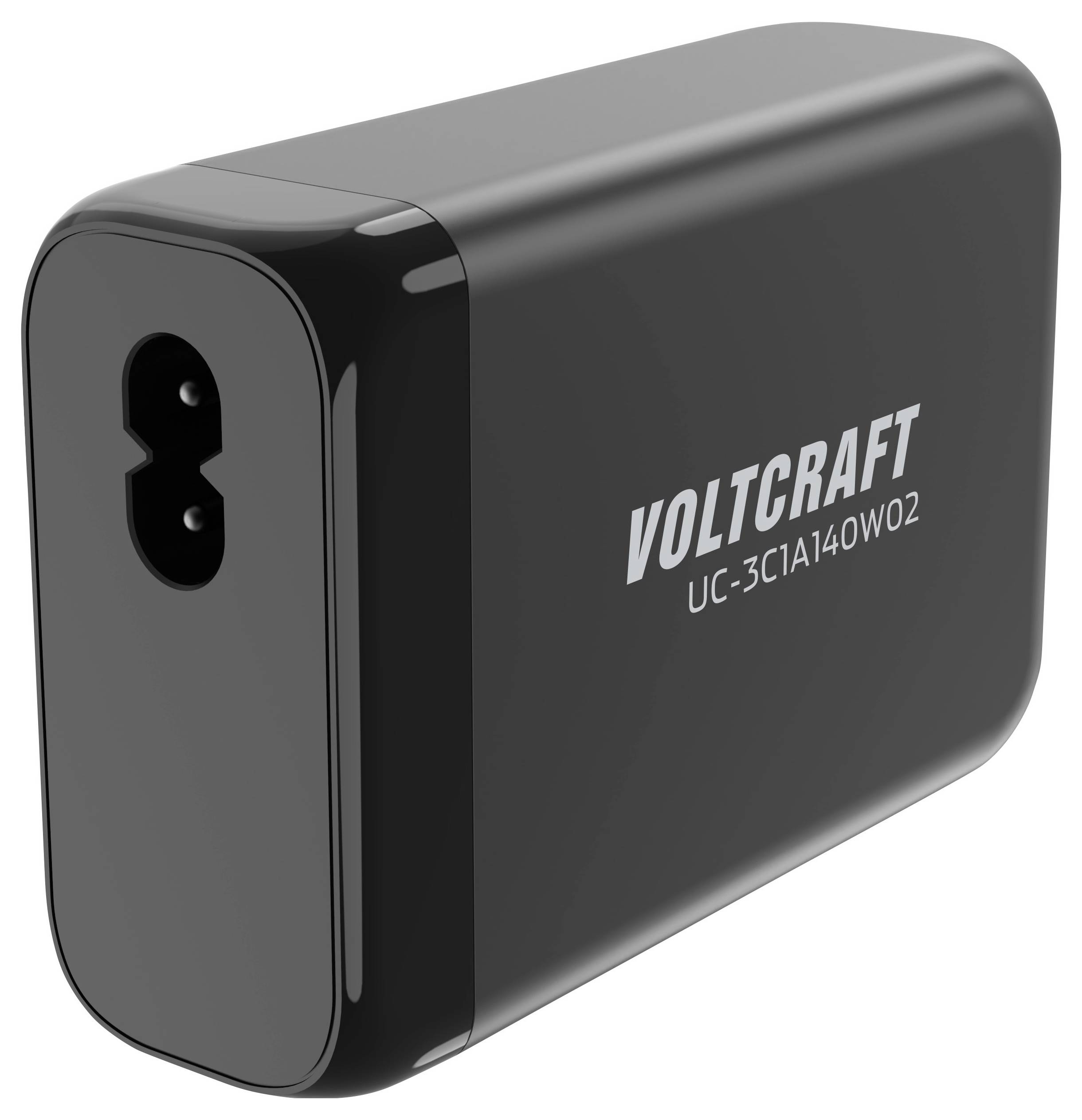VOLTCRAFT UC-3C1A140W02 USB Ladegerät 140W 3x USB-C®, 1x USB-A Anzahl Ausgänge: 4 x GaN, USB Power Delivery (USB-PD)