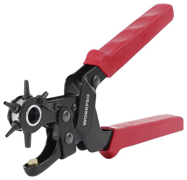 WorkPro WP231077 Stanzzange 2 mm, 2.5 mm, 3 mm, 3.5 mm, 4 mm, 4.5mm 230mm 1St.