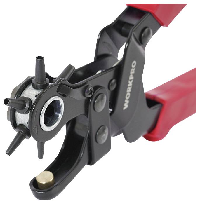 WorkPro WP231077 Stanzzange 2 mm, 2.5 mm, 3 mm, 3.5 mm, 4 mm, 4.5mm 230mm 1St.