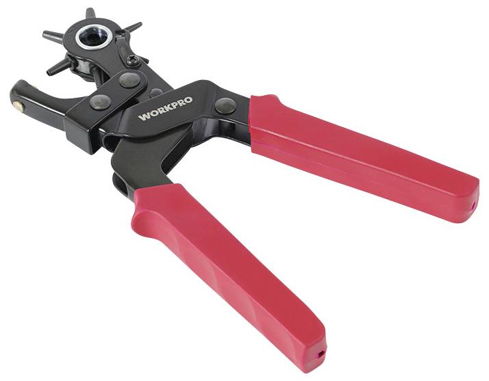 WorkPro WP231077 Stanzzange 2 mm, 2.5 mm, 3 mm, 3.5 mm, 4 mm, 4.5mm 230mm 1St.