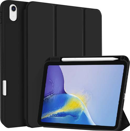 4Smarts Folio Case Basic Tablet-Cover Apple iPad Air 11  (M2, 2024) 27,9 cm (11 ) Book Cover Schwar