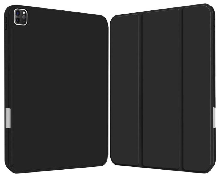 4Smarts Folio Case Basic Tablet-Cover Apple iPad Pro 11" (M4, 2024) 27,9cm (11") Book Cover Schwarz