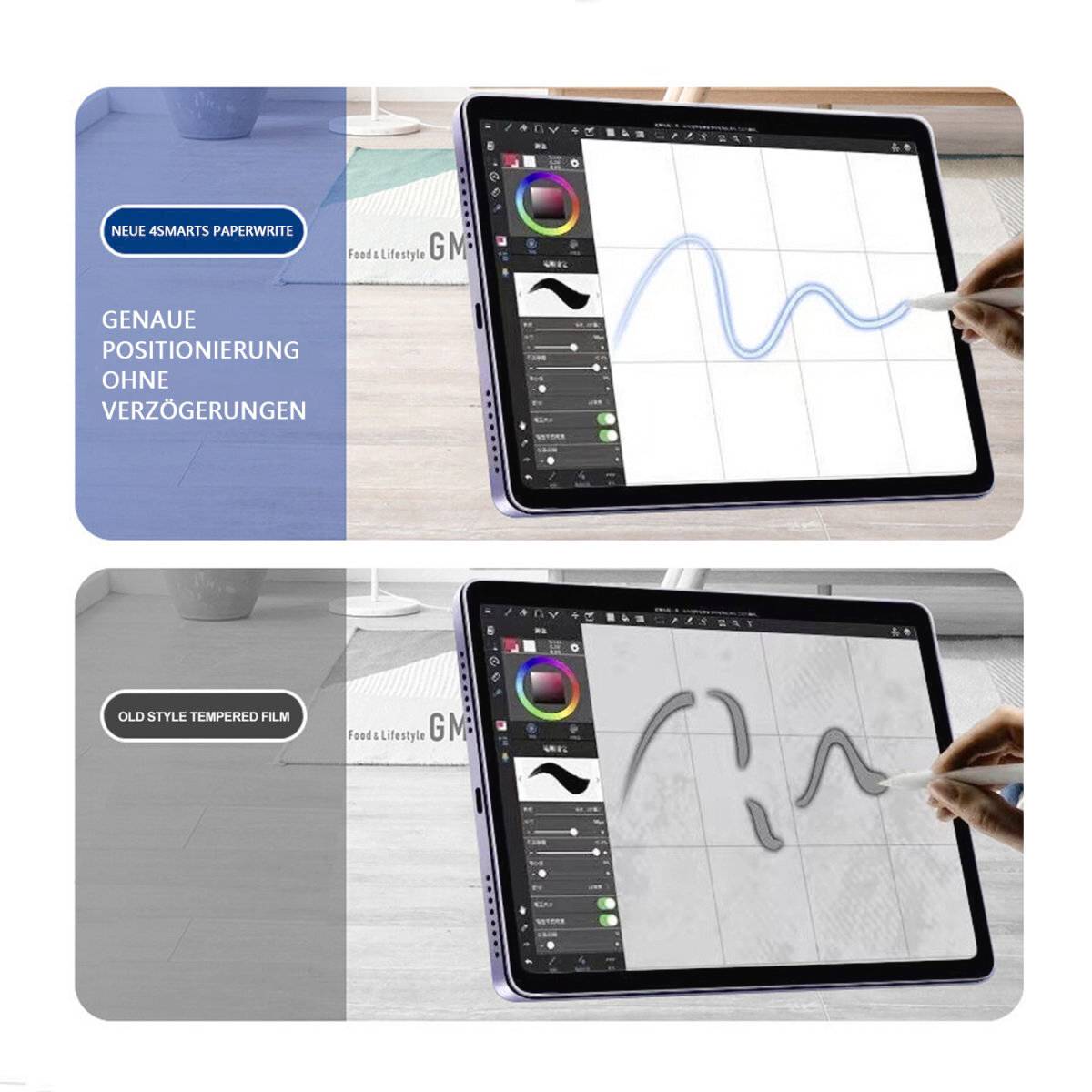 4Smarts Paperwrite Displayschutzfolie Apple iPad Pro 11" (M4, 2024) 1 St. matt, Anti-Fingerprint 541155