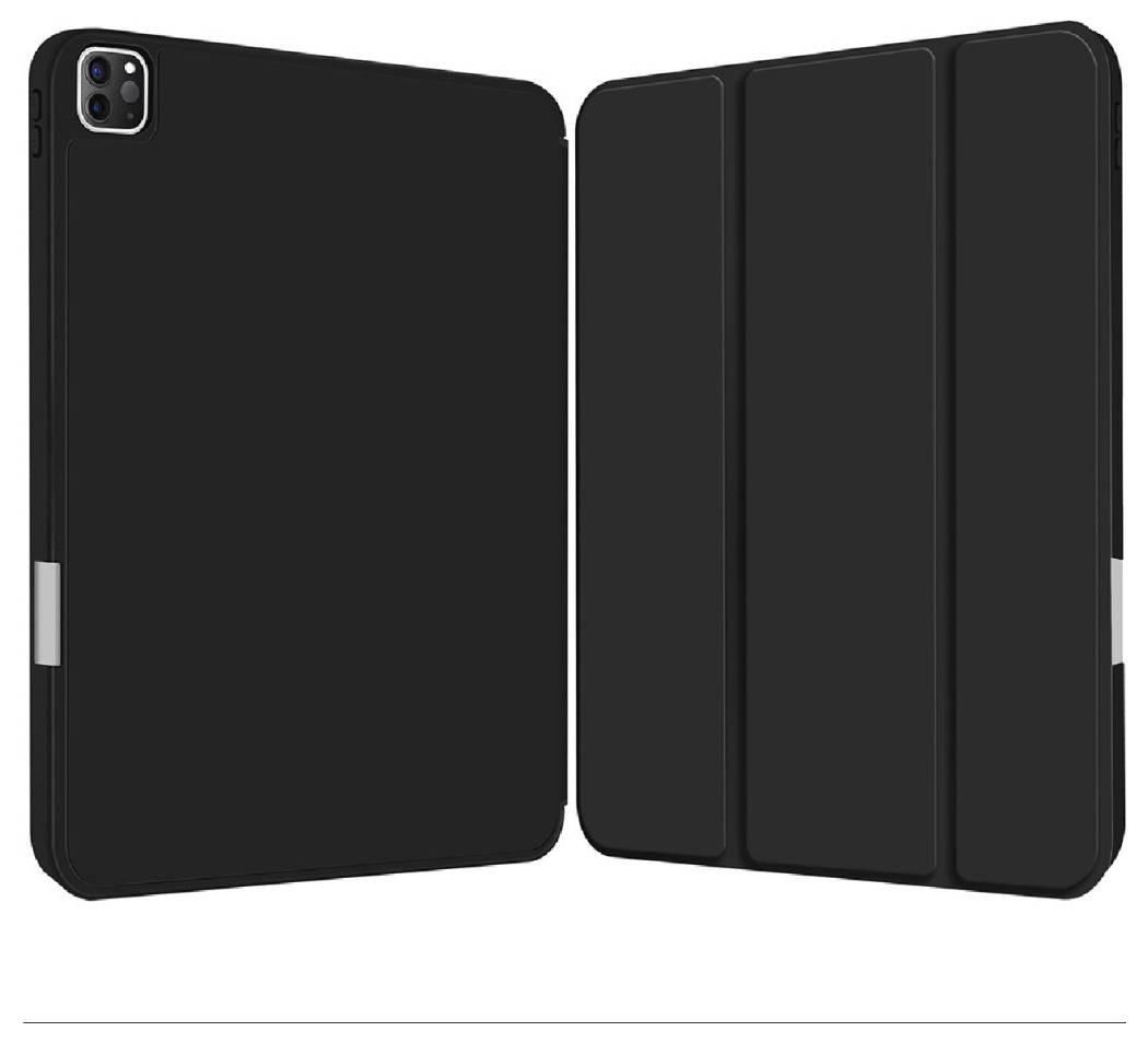 4Smarts Folio Case Basic Tablet-Cover Apple iPad Pro 13" (M4, 2024) 33cm (13") Book Cover Schwarz