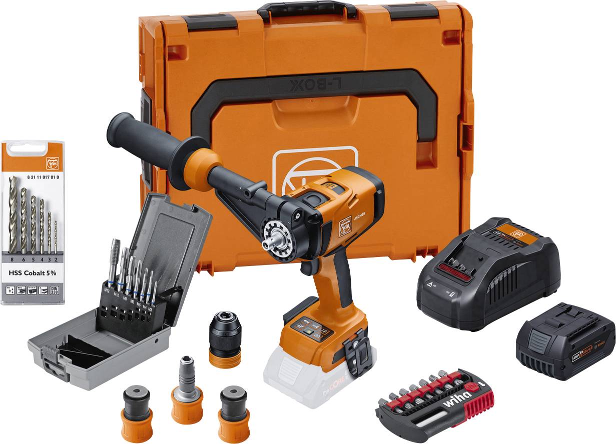 Fein ASCM18-4QM AS METAL ADVANCED TOP SET 71161563000 Akku-Bohrschrauber 18V 5Ah Li-Ion