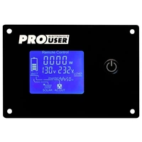 ProUser Wechselrichter PSI3000TX 3000W 12 V/DC - 230 V/AC inkl. Fernbedienung, reine Sinuswelle, USV-Funktion, integrierter ProUser Wechselrichter PSI3000TX 3000W 12 V/DC - 230 V/AC inkl. Fernbedienung, reine Sinuswelle, USV-Funktion, integrierter