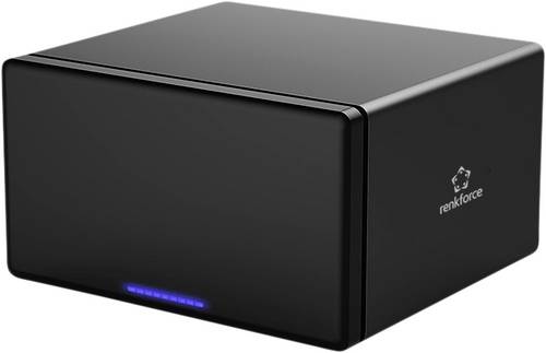 Renkforce RF-6647854 8.9 cm (3.5 Zoll) Festplattengehäuse 8 Bay 3.5 Zoll USB-A (USB 3.0)