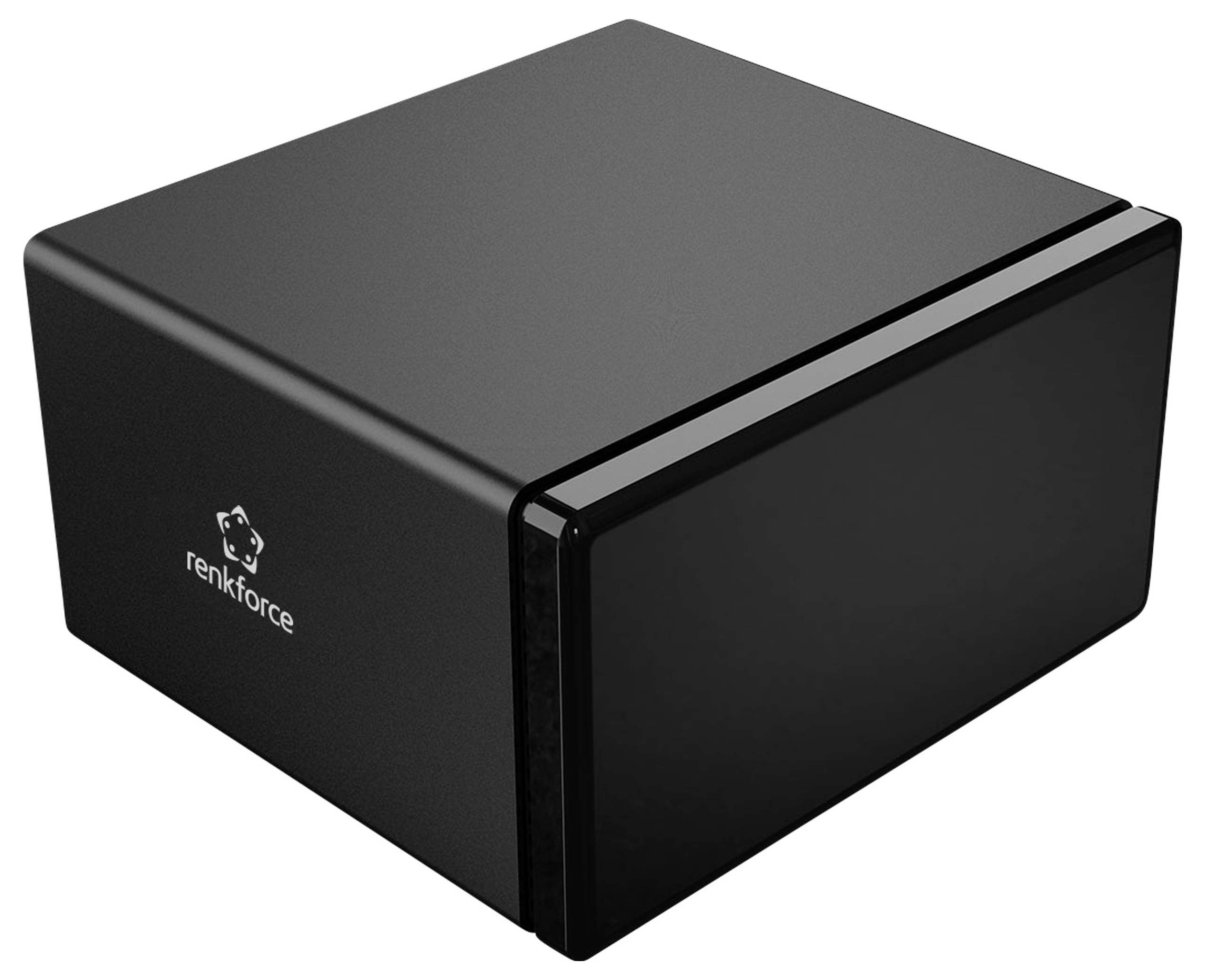 Renkforce RF-6647854 8.9cm (3.5 Zoll) Festplattengehäuse 8 Bay 3.5 Zoll USB-A (USB 3.0)